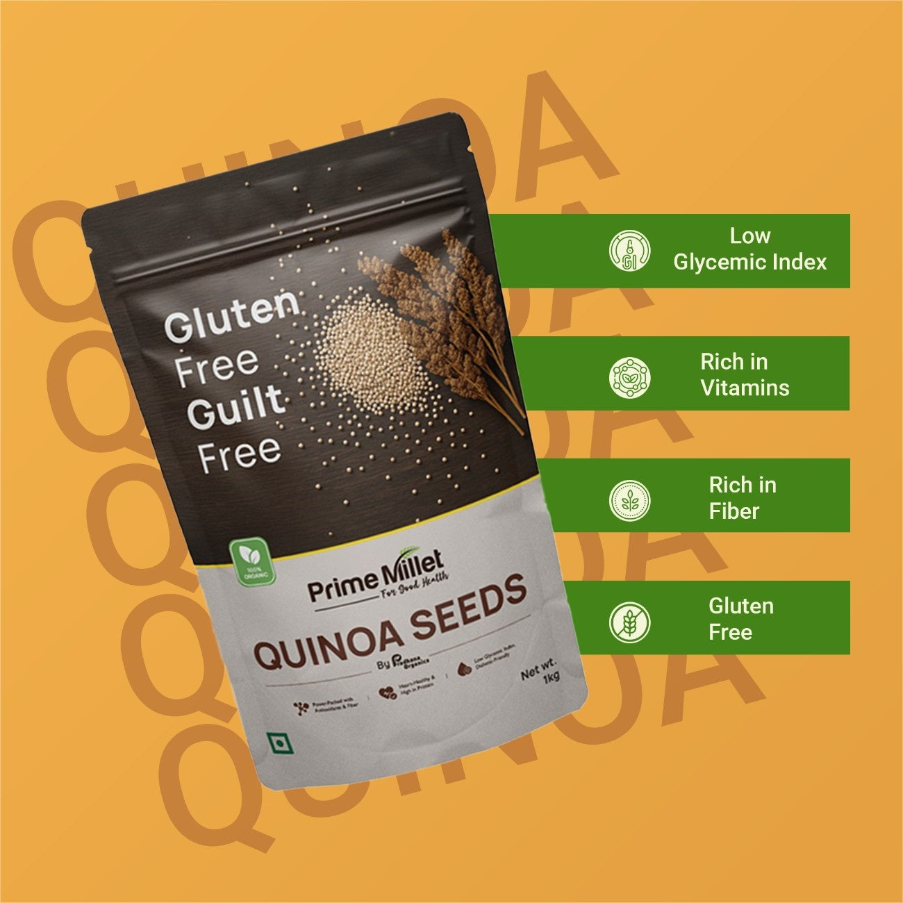Quinoa Seeds – Gluten Free Guilt Free(1kg)