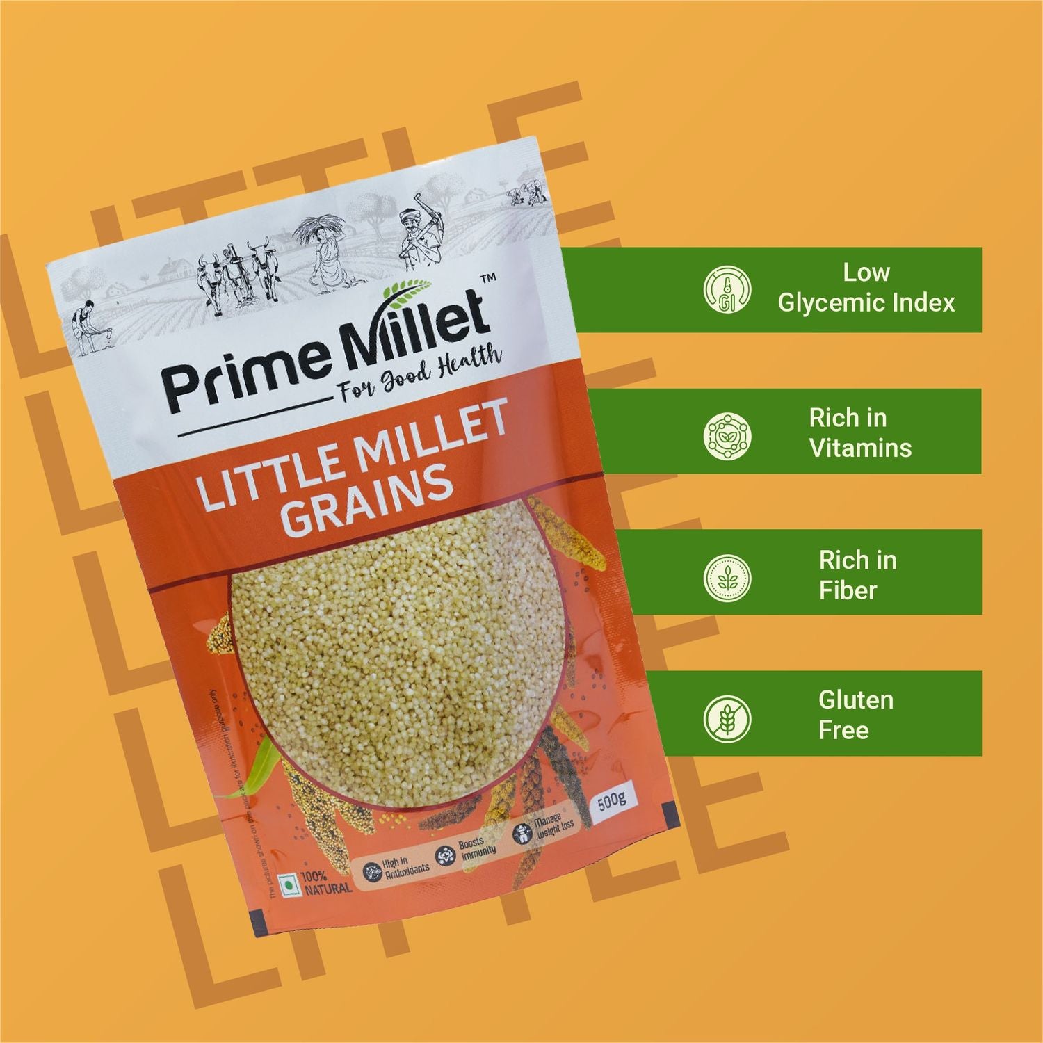 Little Millet Grains(500g) Secondary image