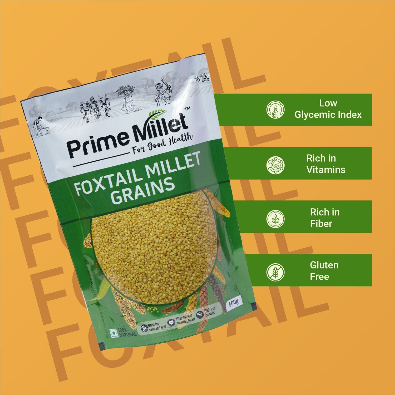 Foxtail Millet Grains (500g)