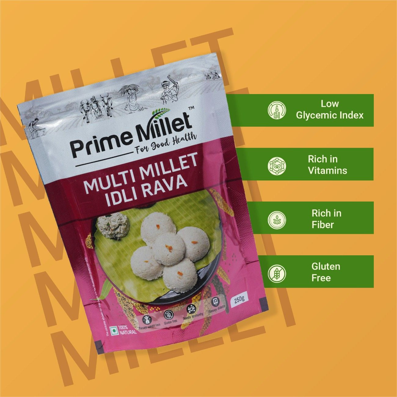 Multi Millet Idli Rava (250g)