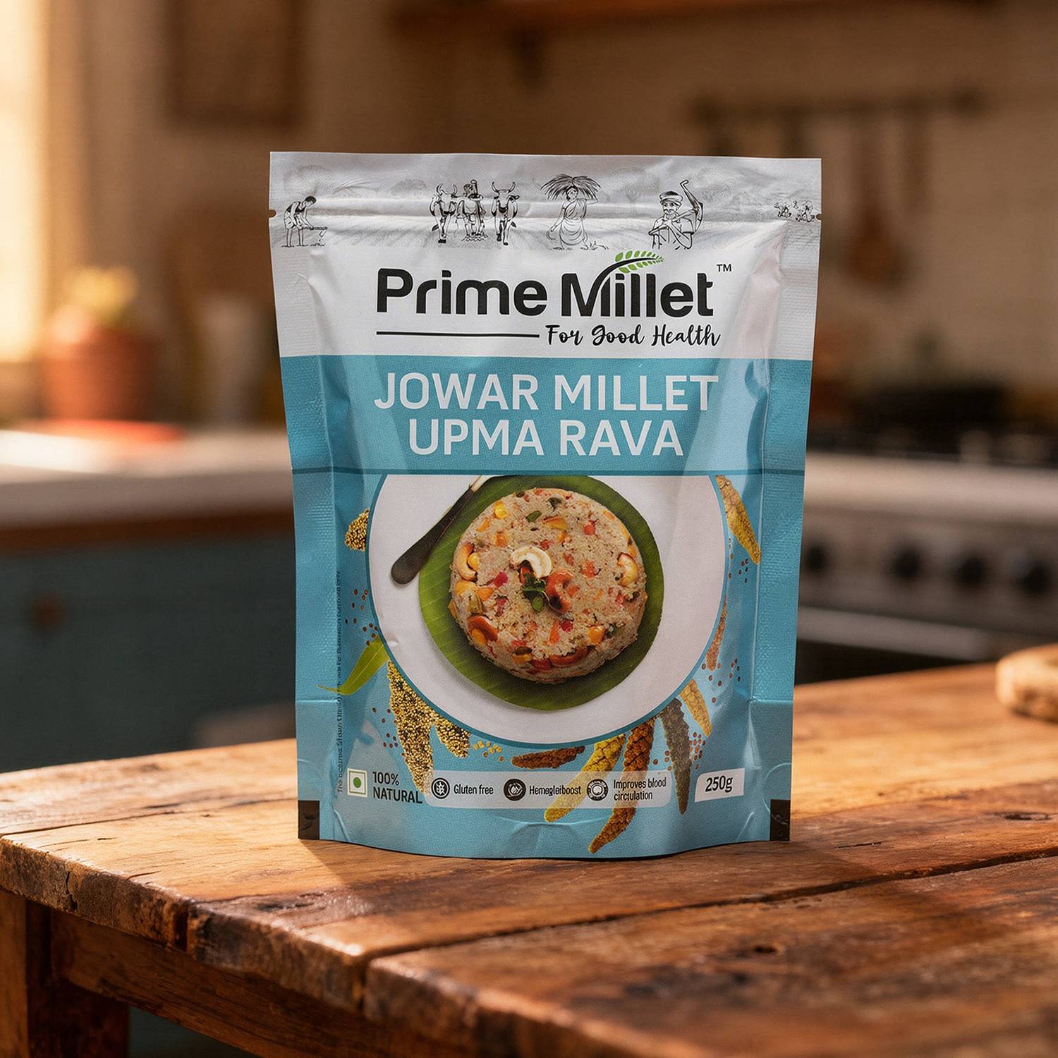 Jowar Millet Upma Rava (250g)