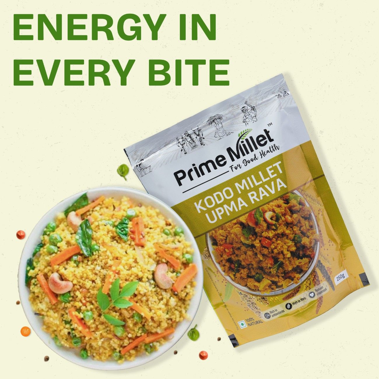 Kodo Millet Upma Rava (250g)