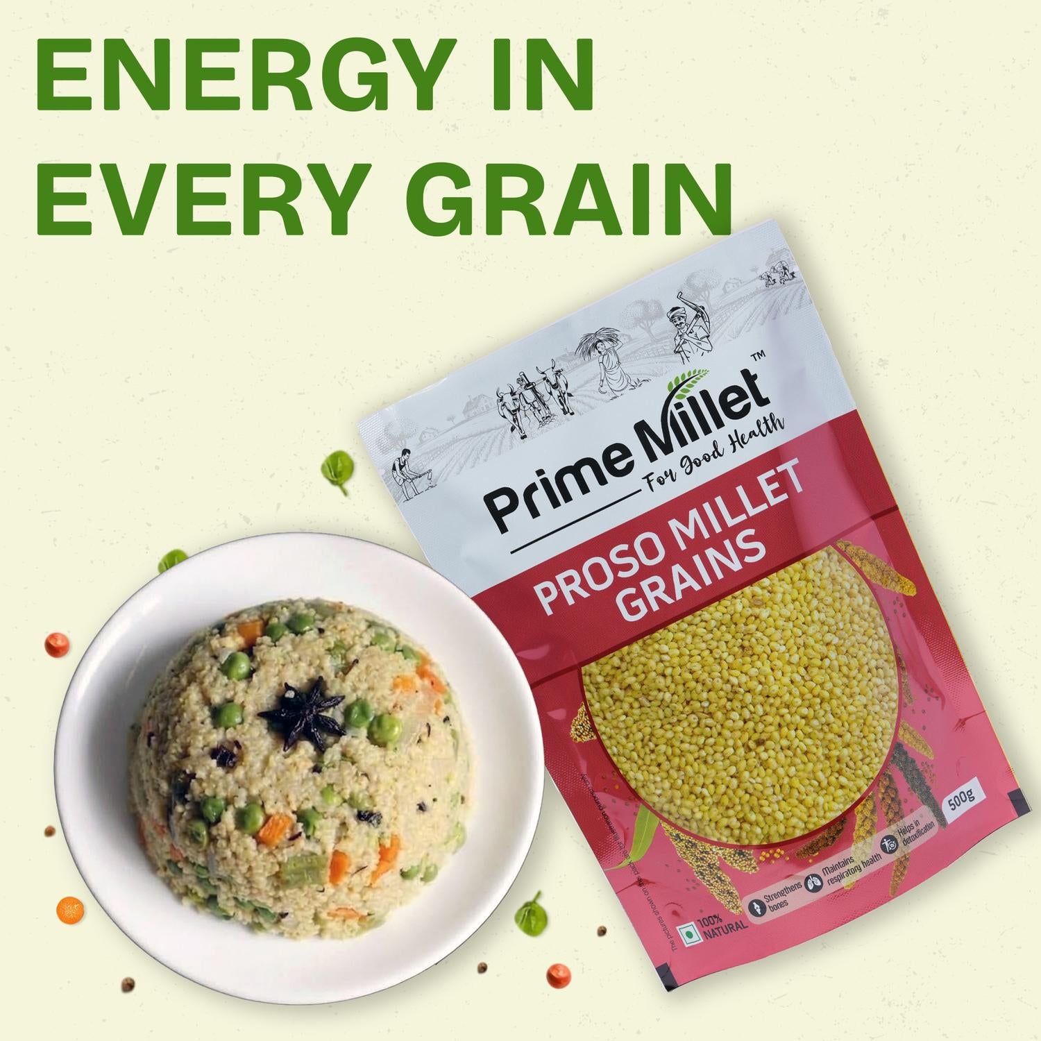 Proso Millet Grains (500g)