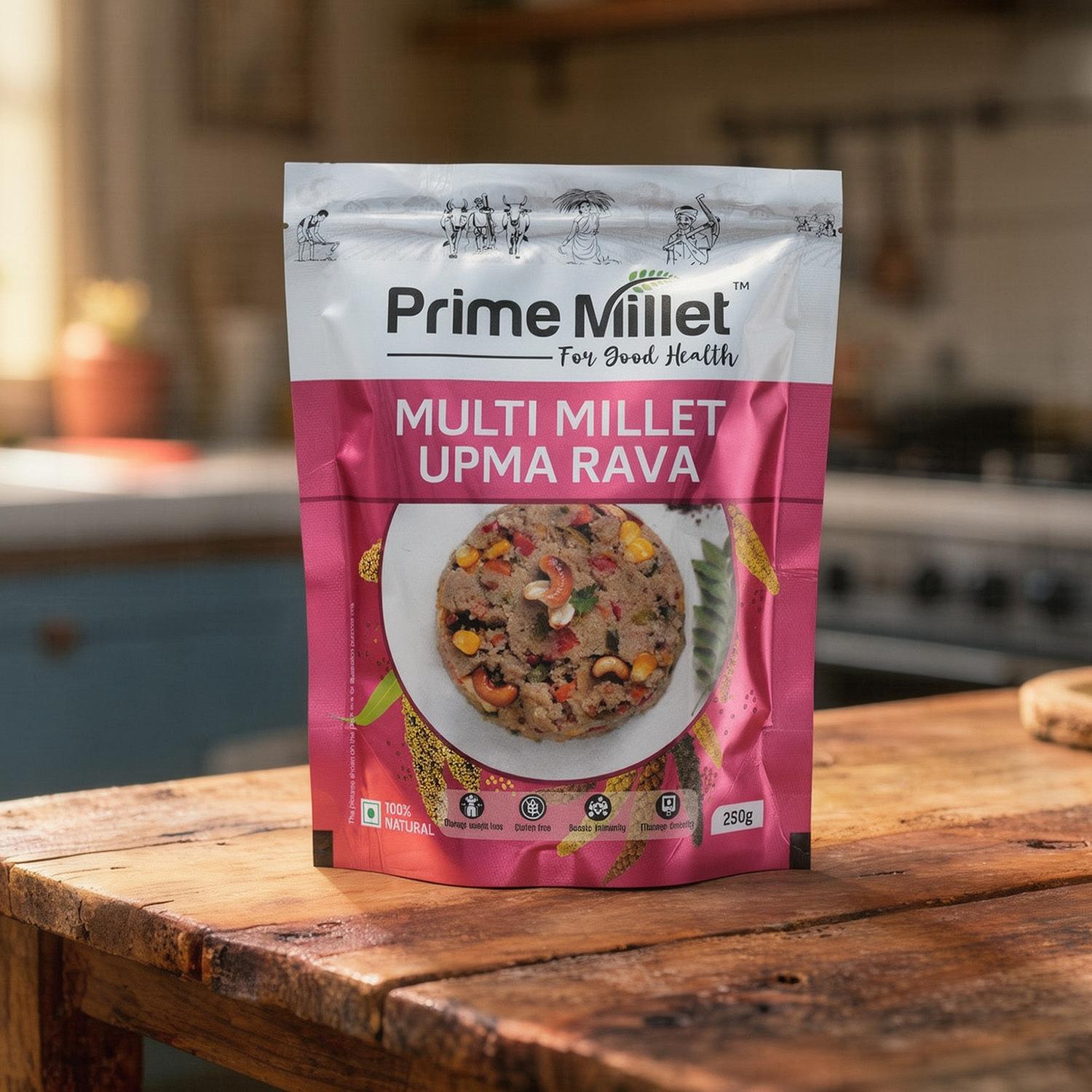 Multi Millet Upma Rava (250g)