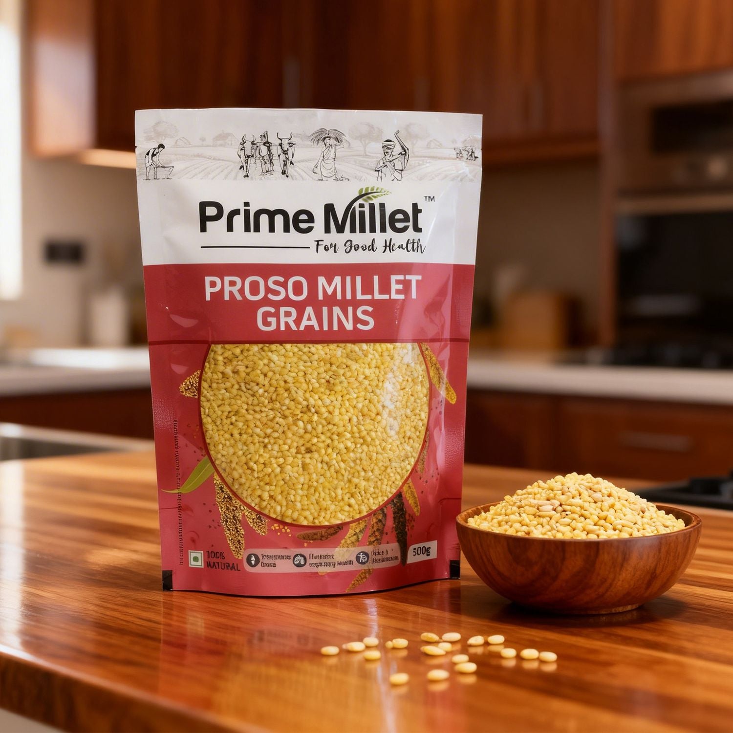 Proso Millet Grains (500g)