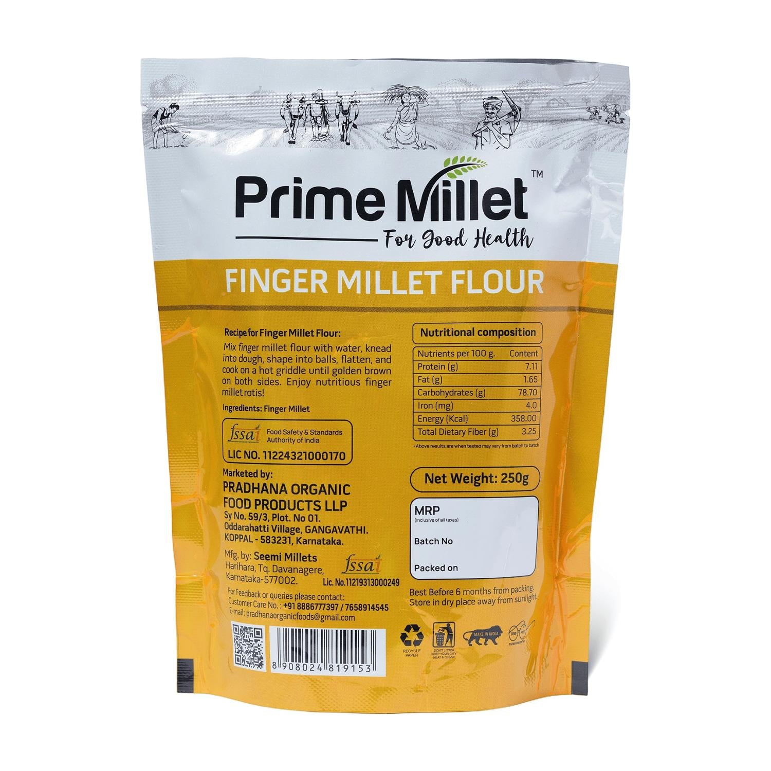 Finger Millet Flour (250g)