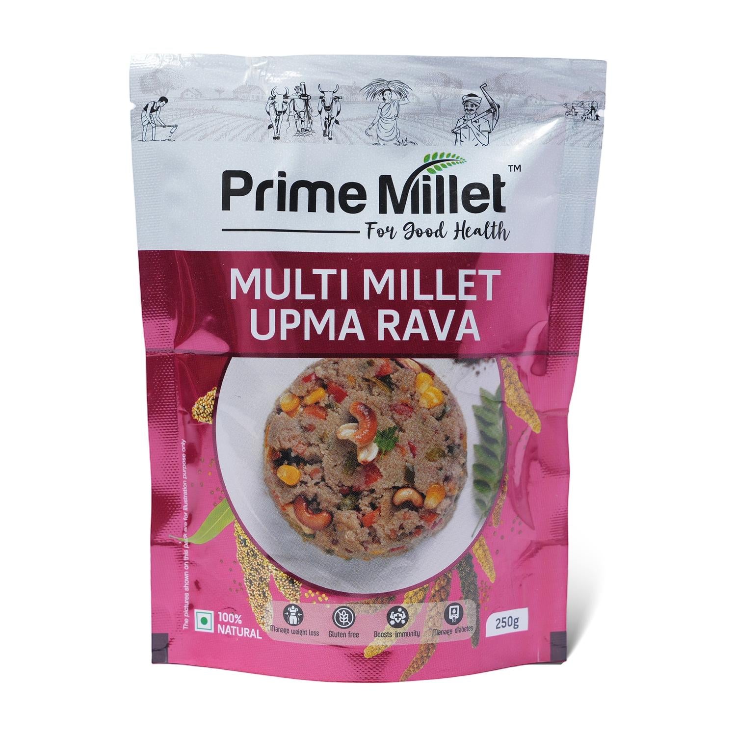 Multi Millet Upma Rava (250g)