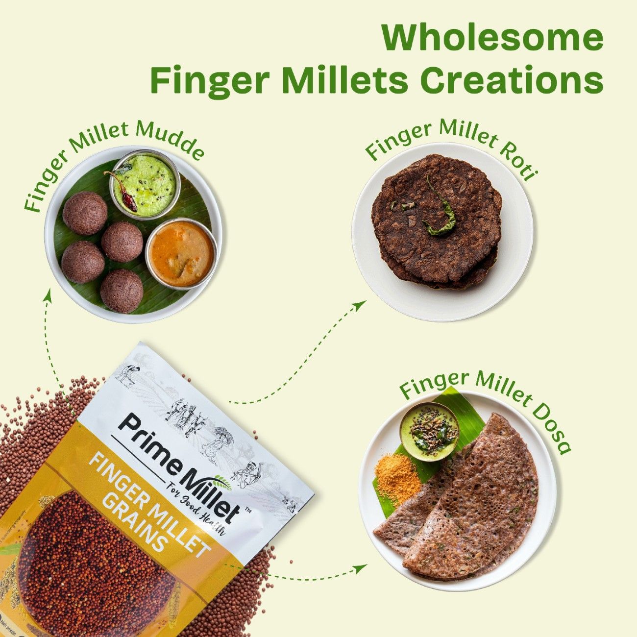 Finger Millet Grains (500g)