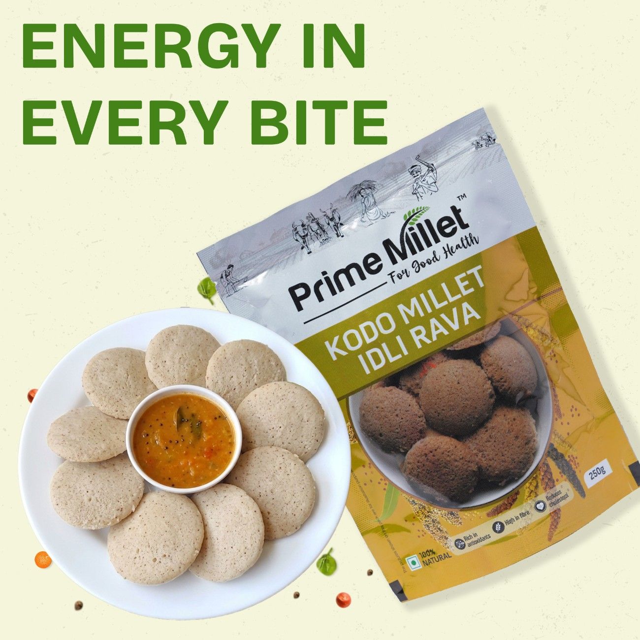Kodo Millet Idli Rava (250g)